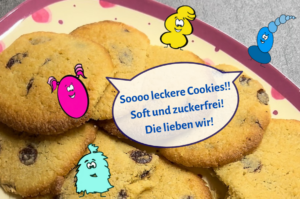 Soft Chocolate-Chip-Cookies - zuckerfrei für Kinder