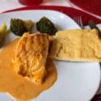 Dorsch in Curry-Sahne-Sauce - kulinarischer Gaumenschmaus