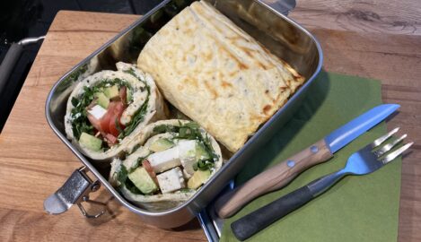 Gesunde Pizzarolle - Meal Prep mit Geschmacksexplosion - von Kerstin Stocker