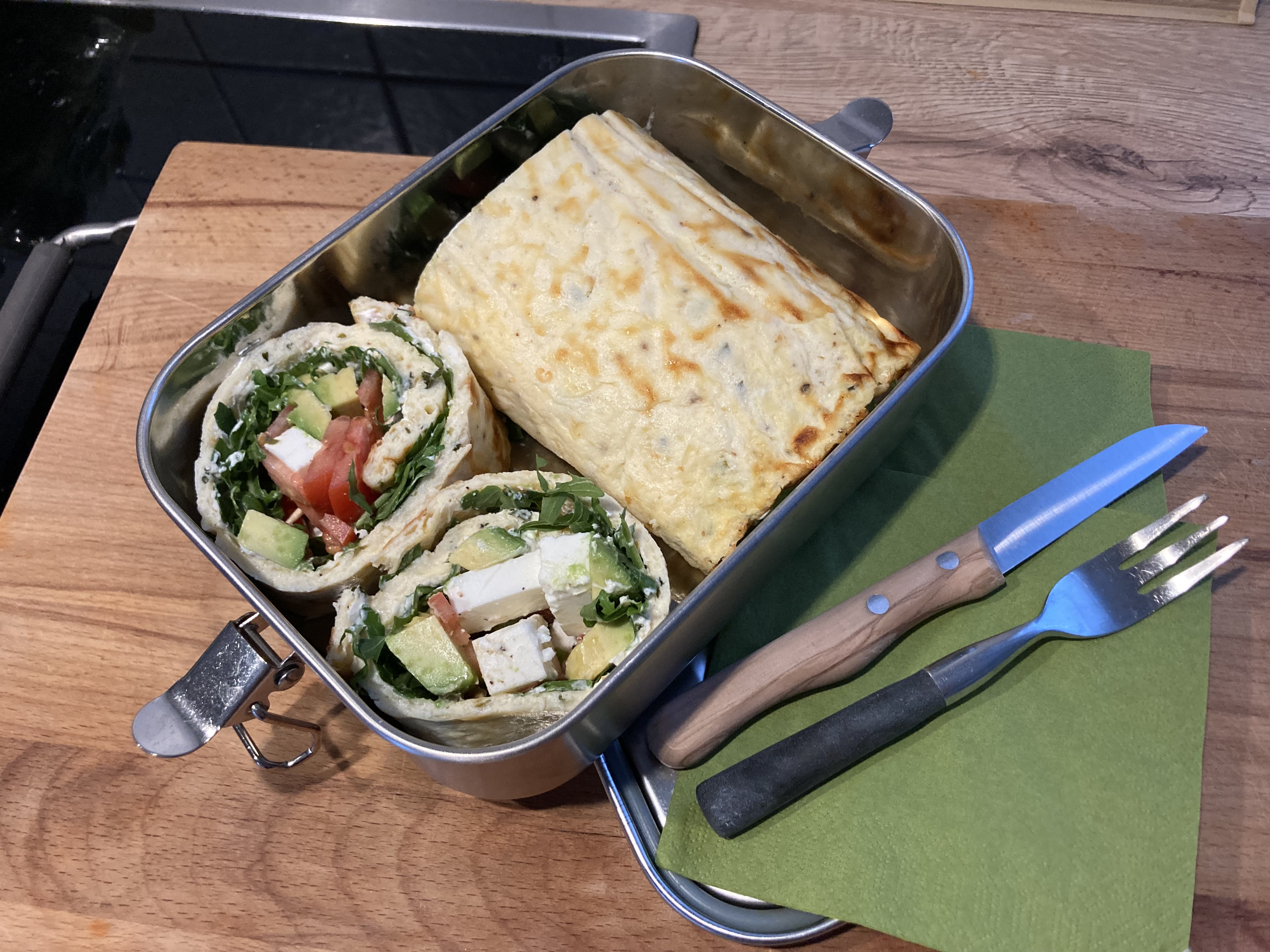 Gesunde Pizzarolle - Meal Prep mit Geschmacksexplosion - von Kerstin Stocker
