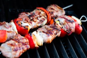 Schweine - Grillspieß