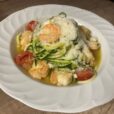 Zucchininudeln mit Garnelen - Gastrezept von Katrin Ermis