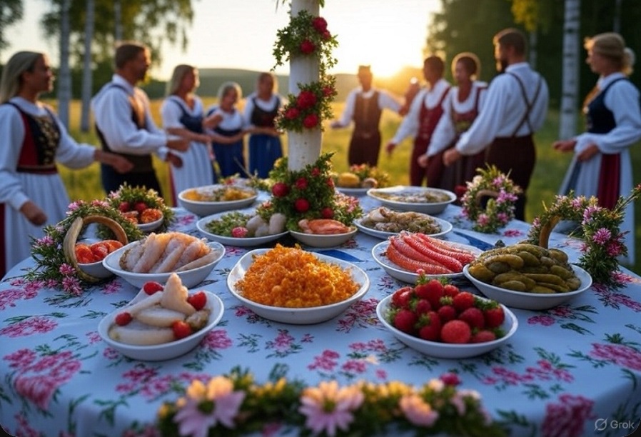Ein Sommertraum in Schweden: Die Mittsommerfeier
