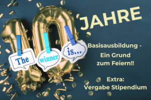 Gewinner Stipendium 10 Jahre Basisausbildung