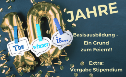 Gewinner Stipendium 10 Jahre Basisausbildung