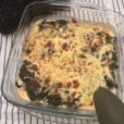 Zucchiniröllchen überbacken