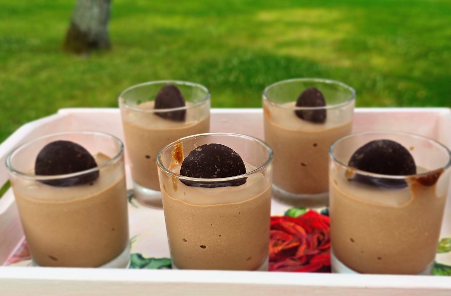 Proteinreiches Mouuse au Chocolat