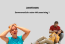 Sonnenstich oder Hitzeschlag