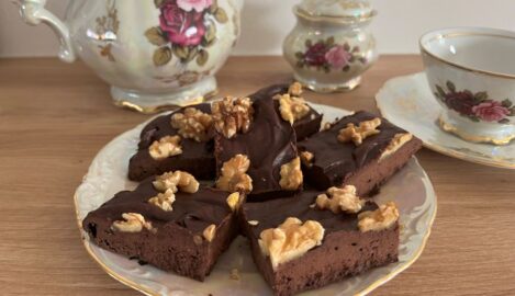 Schokofudge-Brownies