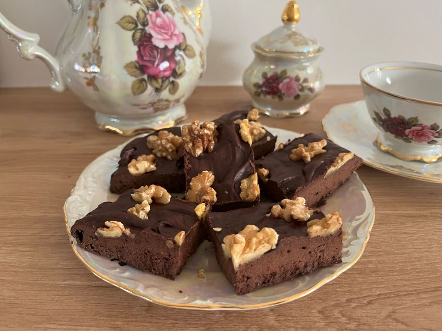 Schokofudge-Brownies