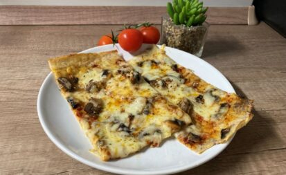 Low-Carb-Champignon-Pizza