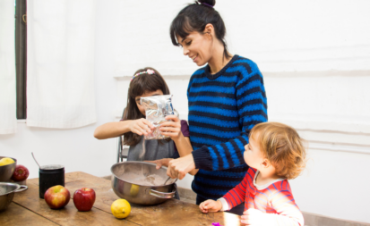 Gemeinsam kochen mit Kindern