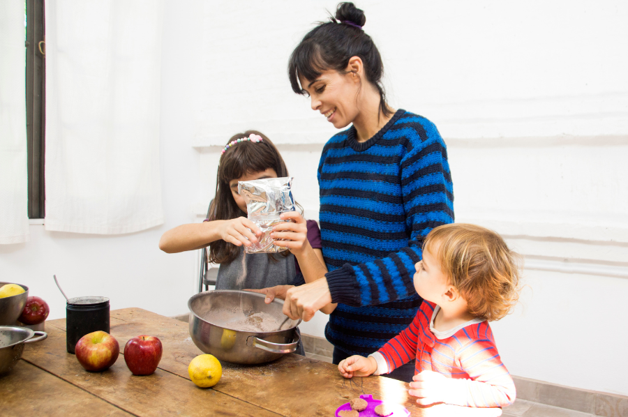 Gemeinsam kochen mit Kindern