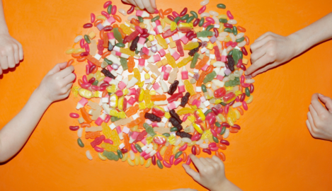 Kinder und Zucker