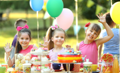Süßigkeiten auf Kindergeburtstagen