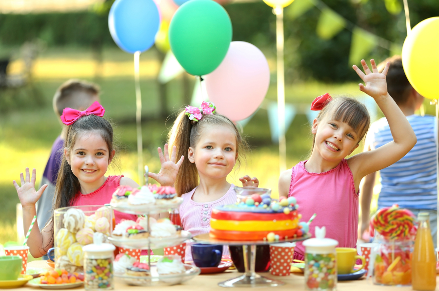 Süßigkeiten auf Kindergeburtstagen