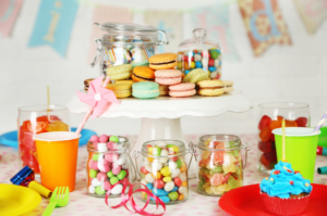 Süßigkeiten auf Kindergeburtstagen